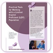 Practical Tools for Working with a Limited English Proficient (LEP) Population