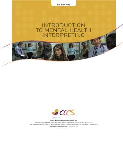 Are You Ready to Interpret For A Mental Health Encounter?